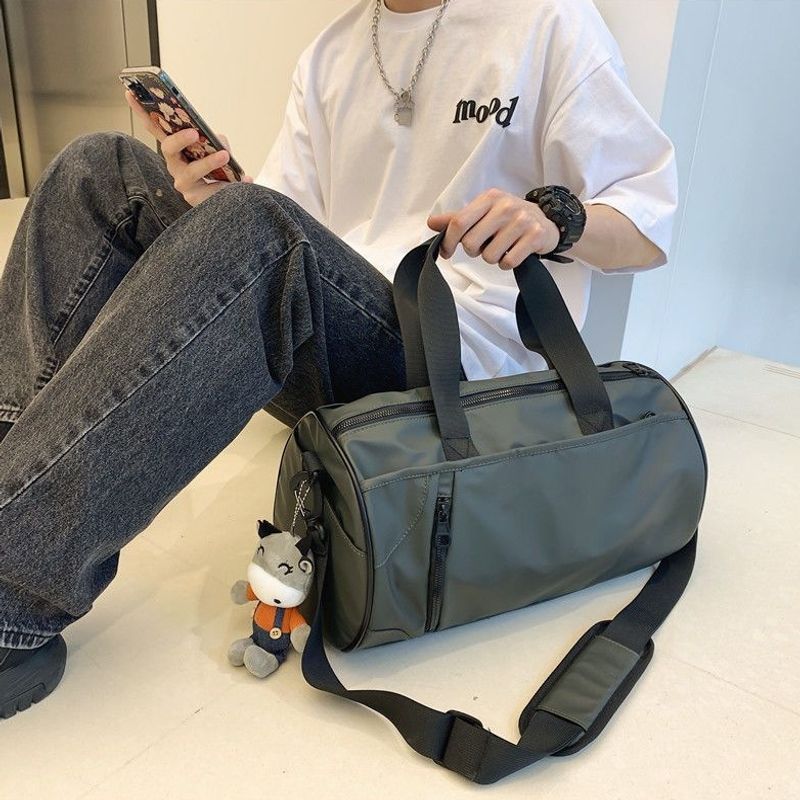 Gym Duffel Bag Water-Resistant Multiple Pockets & Detachable Strap