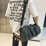 Gym Duffel Bag Water-Resistant Multiple Pockets & Detachable Strap