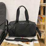 Gym Duffel Bag Water-Resistant Multiple Pockets & Detachable Strap