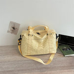 Gym Duffel Bag Water-Resistant Multiple Pockets & Padded Strap