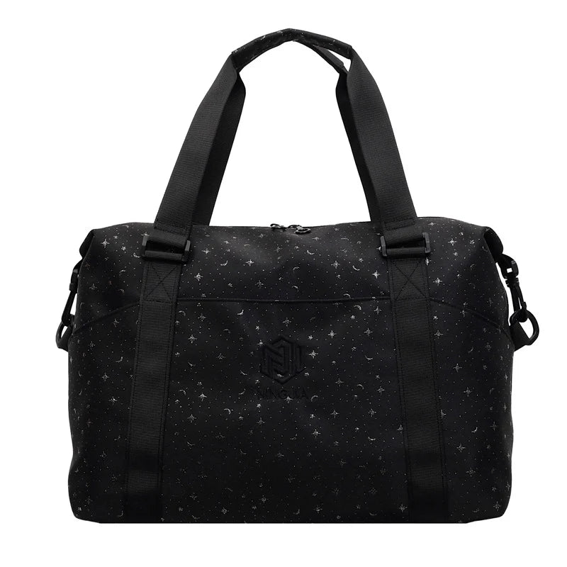 Gym Duffel Bag Water-Resistant Multiple Pockets & Padded Strap