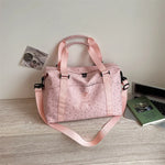 Gym Duffel Bag Water-Resistant Multiple Pockets & Padded Strap