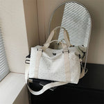 Gym Duffel Bag Water-Resistant Multiple Pockets & Padded Strap