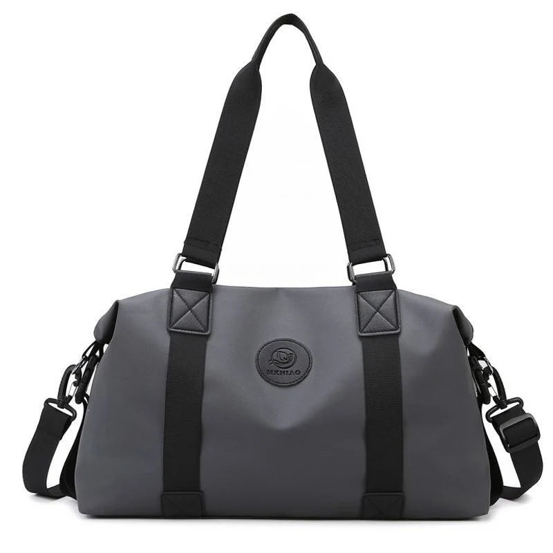 Gym Duffel Bag Water-Resistant Multiple Pockets & Padded Strap