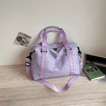 Gym Duffel Bag Water-Resistant Multiple Pockets & Padded Strap