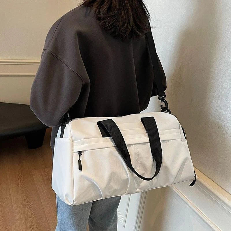 Gym Duffel Bag Water-Resistant Spacious Adjustable Strap