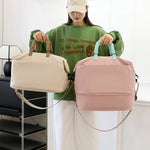 Gym Duffel Bag Water-Resistant Spacious Multiple Pockets