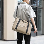 Gym Duffel Bag Waterproof Adjustable Strap Front Zip Pocket