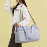 Gym Duffle Bag Breathable Mesh Pockets Adjustable Strap