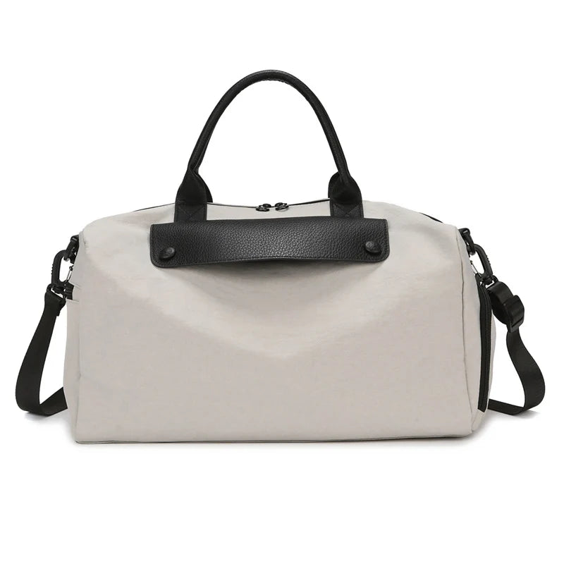 Gym Duffle Bag Large Capacity Multiple Pockets & Adjustable Strap