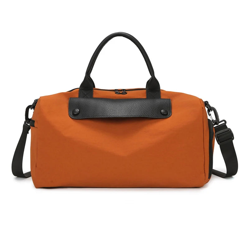 Gym Duffle Bag Large Capacity Multiple Pockets & Adjustable Strap