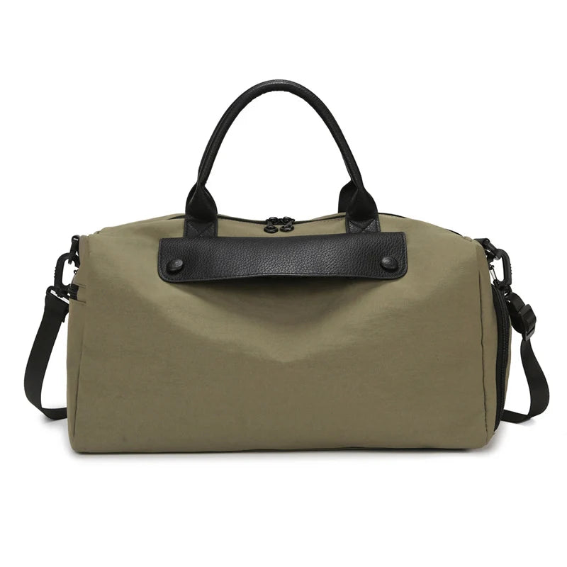 Gym Duffle Bag Large Capacity Multiple Pockets & Adjustable Strap