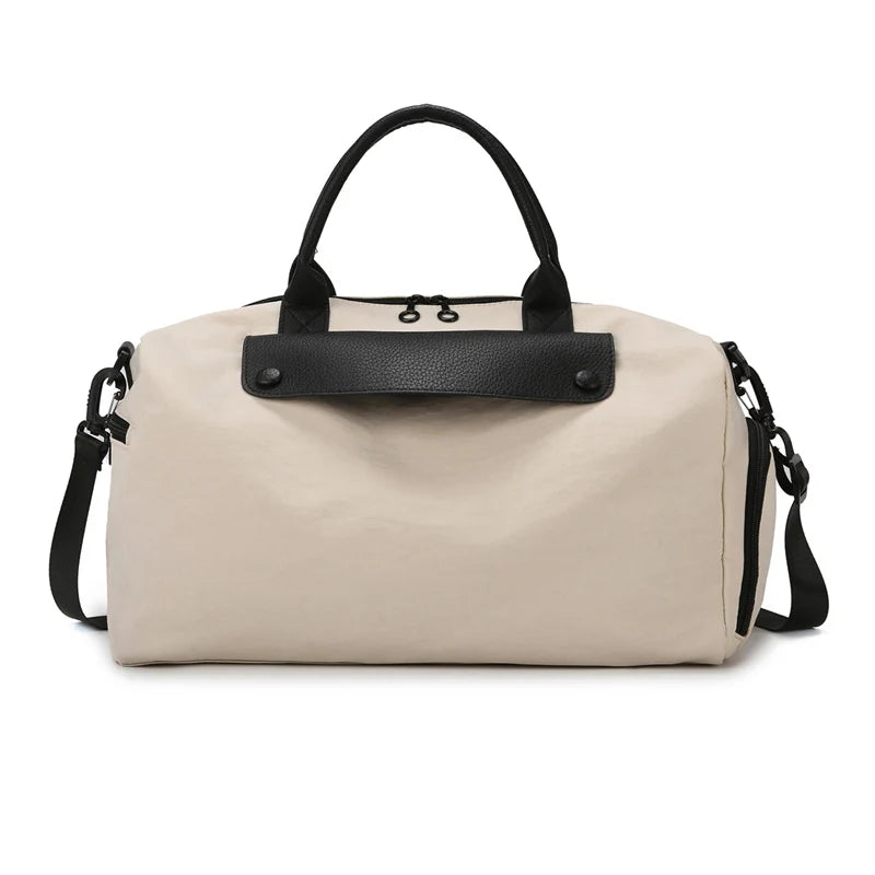 Gym Duffle Bag Large Capacity Multiple Pockets & Adjustable Strap