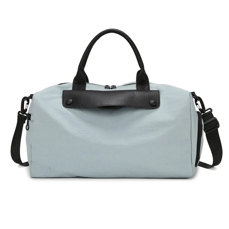 Gym Duffle Bag Large Capacity Multiple Pockets & Adjustable Strap