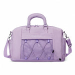 Gym Duffle Bag Large Capacity Shoe Compartment Weather-Resistant Fabric
