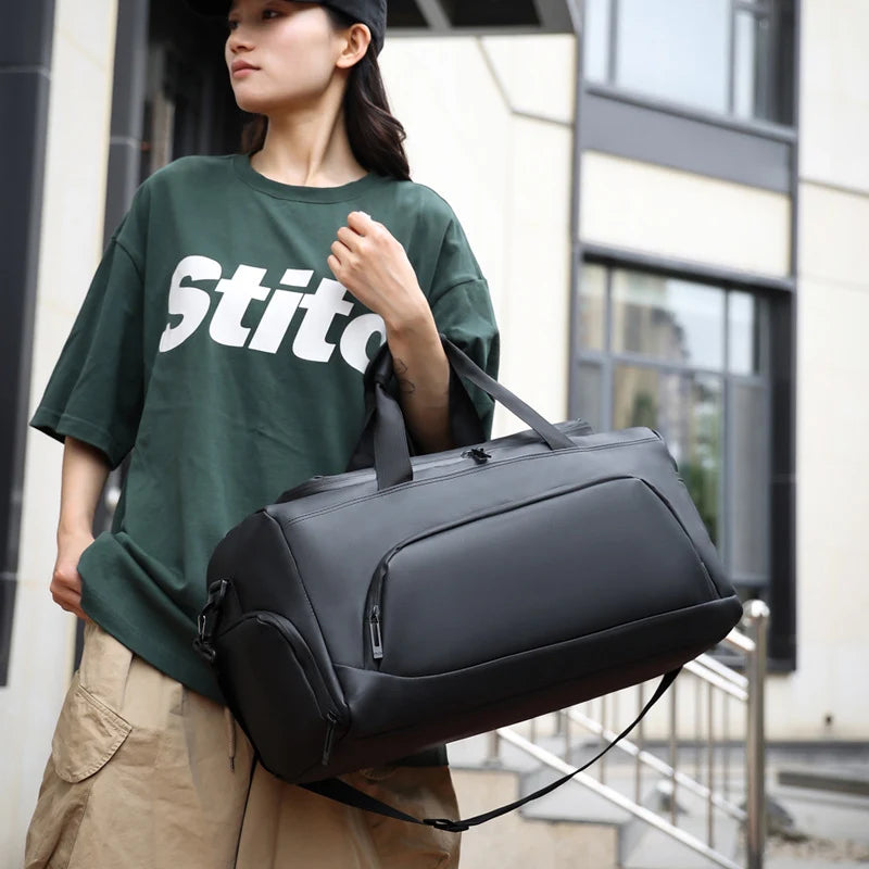 Gym Duffle Bag Large Waterproof Padded Strap