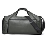 Gym Duffle Bag Spacious Multiple Pockets & Padded Shoulder Strap