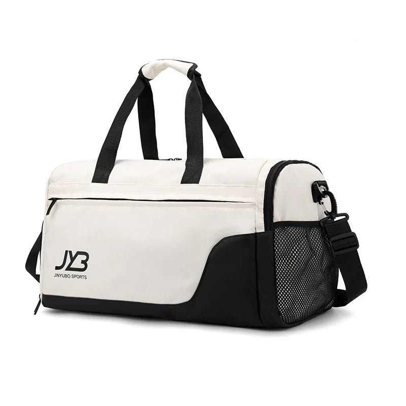 Gym Duffle Bag Spacious Water-Resistant Polyester