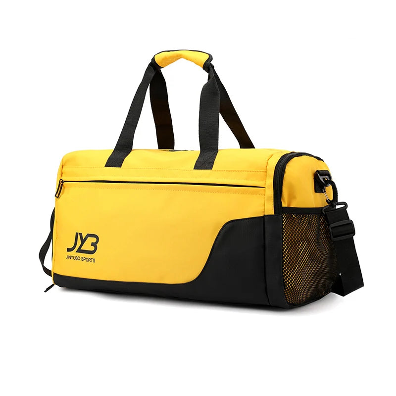 Gym Duffle Bag Spacious Water-Resistant Polyester