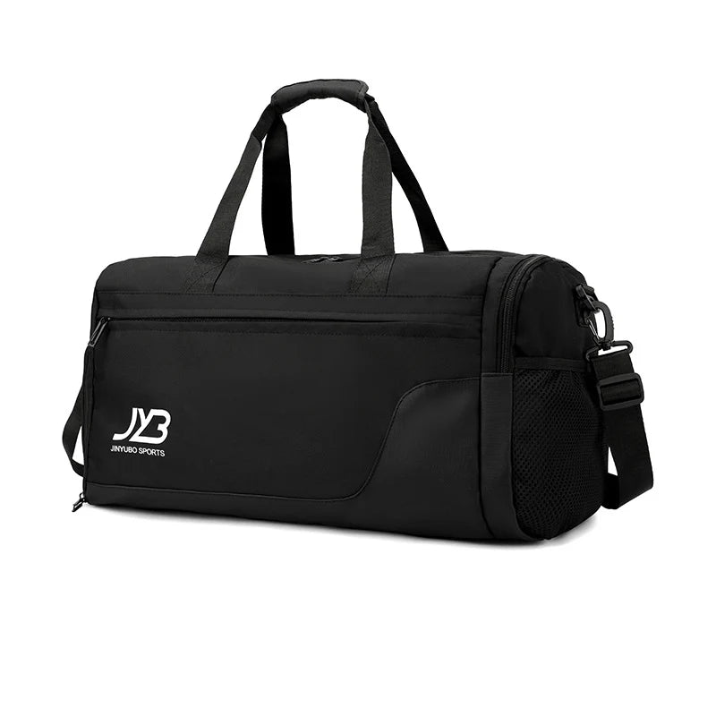 Gym Duffle Bag Spacious Water-Resistant Polyester