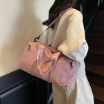 Gym Duffle Bag Tear-Resistant Fabric Multiple Pockets
