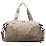Gym Duffle Bag Tear-Resistant Fabric Multiple Pockets