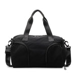 Gym Duffle Bag Tear-Resistant Fabric Multiple Pockets