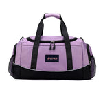Gym Duffle Bag Tear-Resistant Fabric Multiple Zipped Pockets