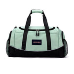 Gym Duffle Bag Tear-Resistant Fabric Multiple Zipped Pockets