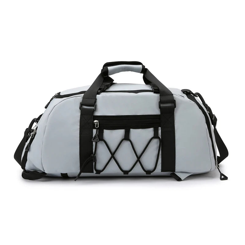 Gym Duffle Bag Tear-Resistant Spacious Dual Handles & Adjustable Strap