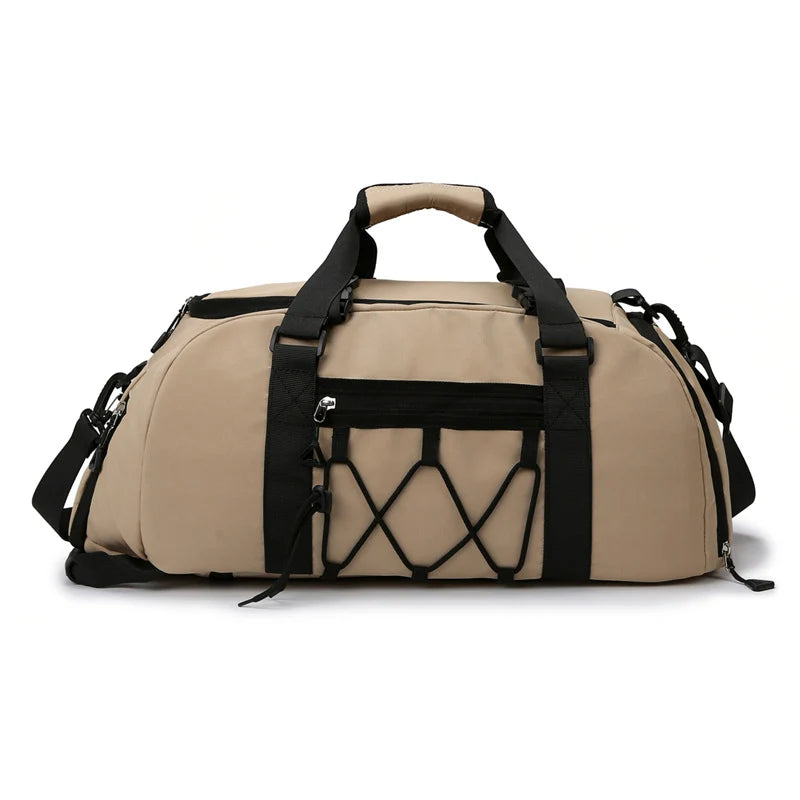 Gym Duffle Bag Tear-Resistant Spacious Dual Handles & Adjustable Strap