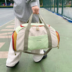 Gym Duffle Bag Water-Resistant Adjustable Strap & Soft Handles