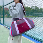 Gym Duffle Bag Water-Resistant Adjustable Strap & Soft Handles