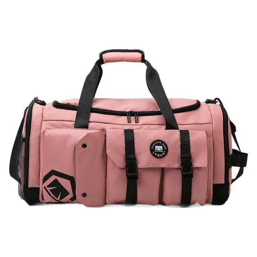 Gym Duffle Bag Water-Resistant Multiple Compartments & Adjustable Strap