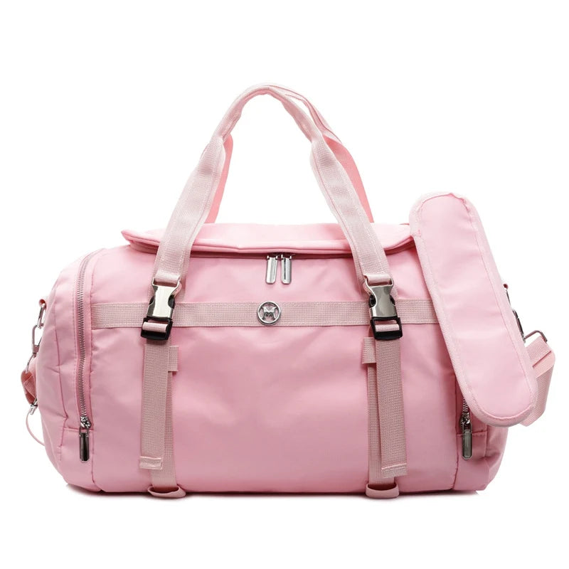 Gym Duffle Bag Water-Resistant Multiple Compartments & Detachable Strap