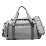 Gym Duffle Bag Water-Resistant Multiple Compartments & Detachable Strap
