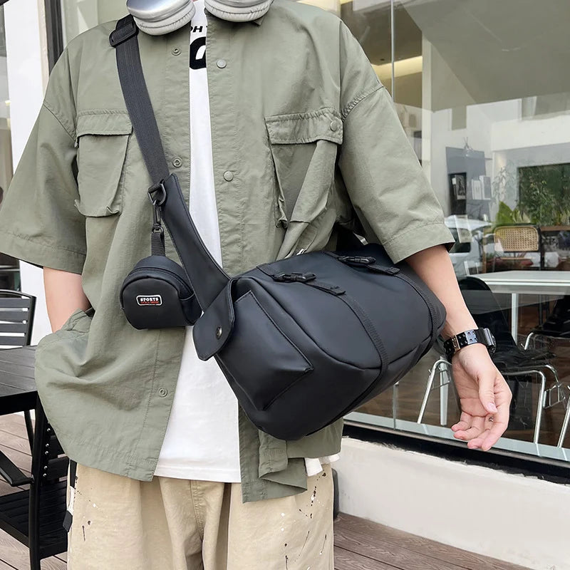 Gym Duffle Bag Water-Resistant & Multiple Pockets
