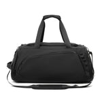 Gym Duffle Bag Water-Resistant Multiple Pockets Adjustable Shoulder Strap