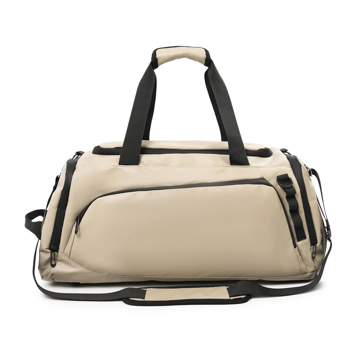 Gym Duffle Bag Water-Resistant Multiple Pockets Adjustable Shoulder Strap