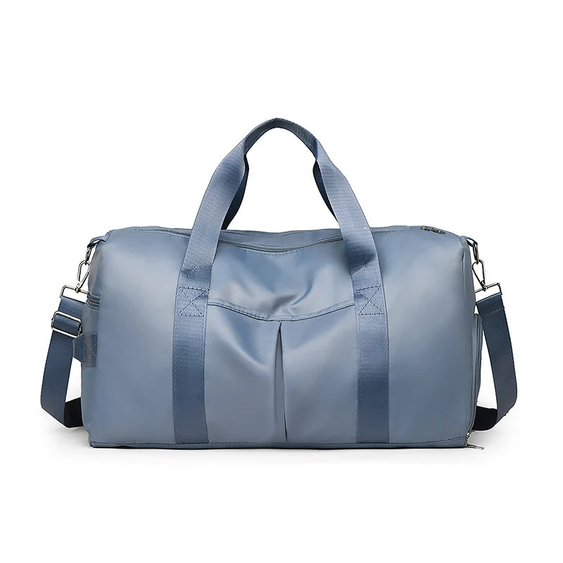 Gym Duffle Bag Water-Resistant Multiple Pockets & Adjustable Strap