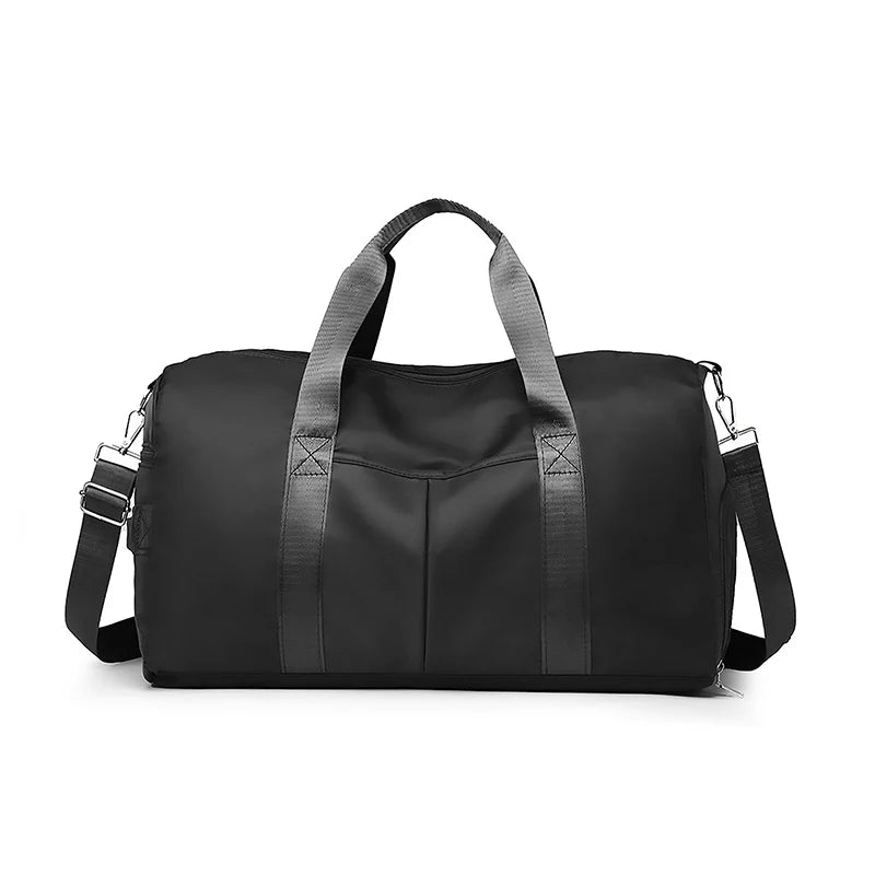 Gym Duffle Bag Water-Resistant Multiple Pockets & Adjustable Strap