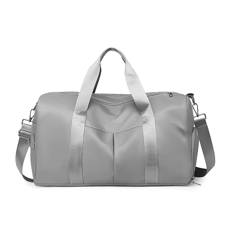Gym Duffle Bag Water-Resistant Multiple Pockets & Adjustable Strap