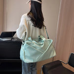 Gym Duffle Bag Water-Resistant Multiple Pockets Padded Straps