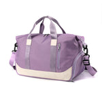 Gym Duffle Bag Water-Resistant Padded Handles & Adjustable Strap