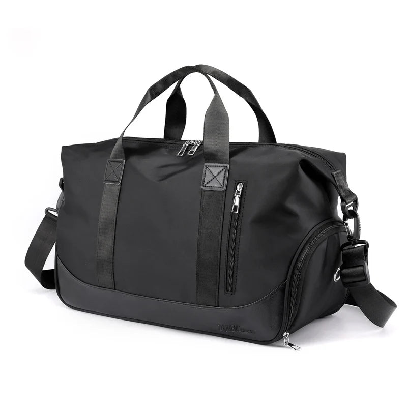 Gym Duffle Bag Water-Resistant Padded Handles & Adjustable Strap
