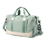 Gym Duffle Bag Water-Resistant Padded Handles & Adjustable Strap