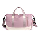 Gym Duffle Bag Water-Resistant Padded Handles & Adjustable Strap