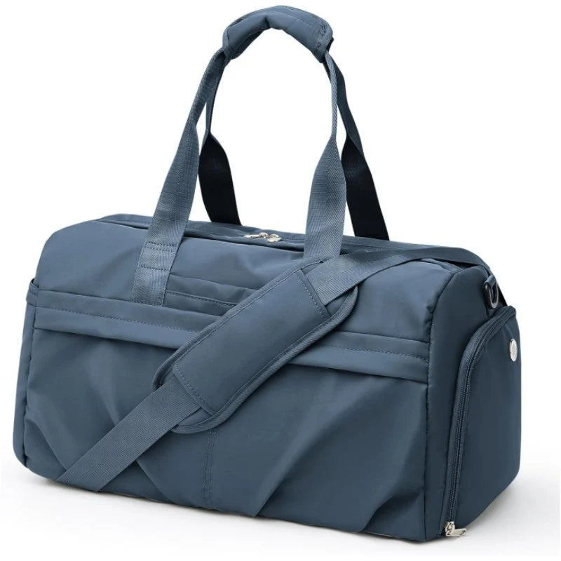 Gym Duffle Bag Water-Resistant Shoe Compartment & Multiple Pockets