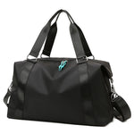 Gym Duffle Bag Water-Resistant Shoe Compartment Padded Adjustable Strap