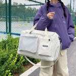 Gym Duffle Bag Water-Resistant Spacious Interior & Multiple Compartments